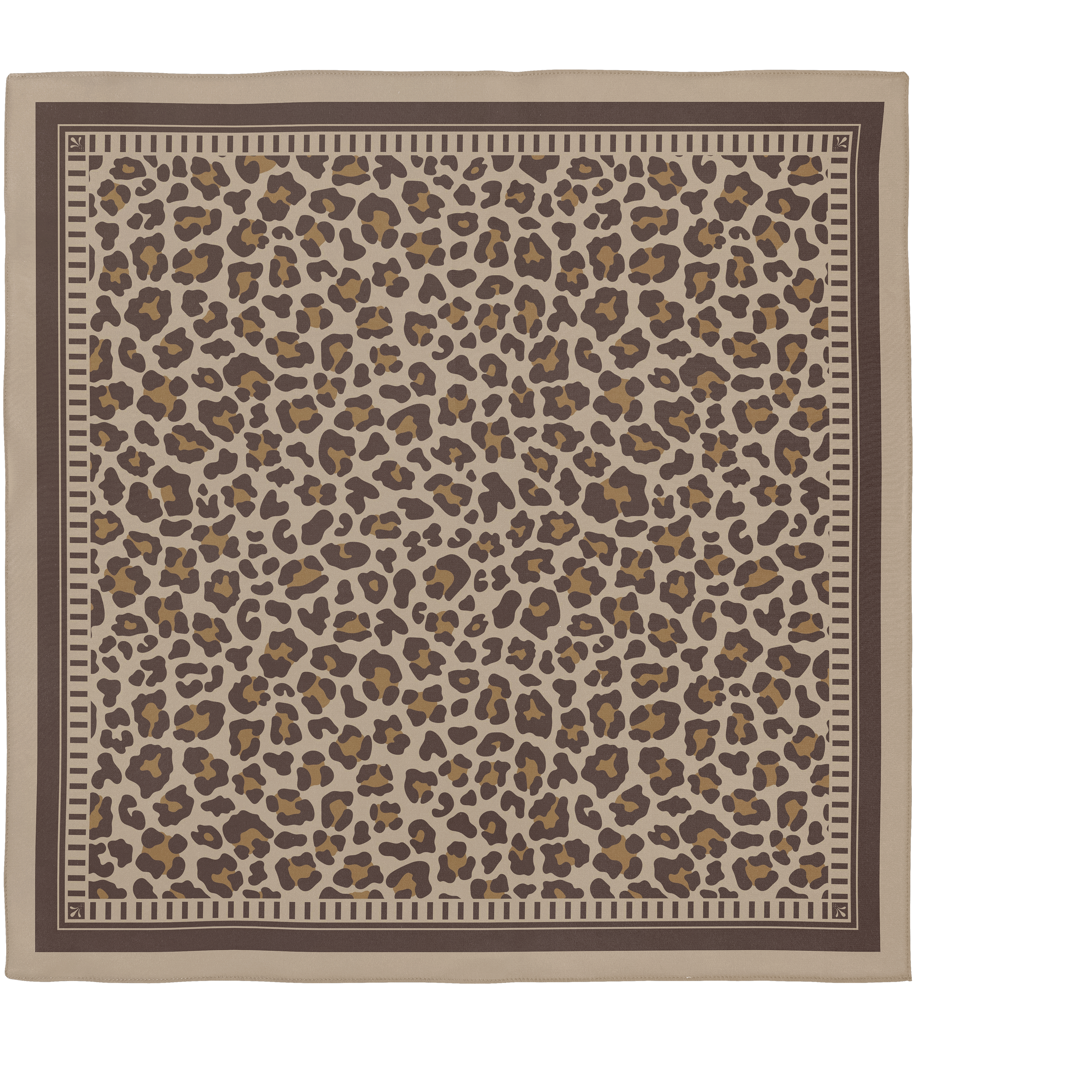 Leopard Print - Timeless Elegance Silk Scarf 90