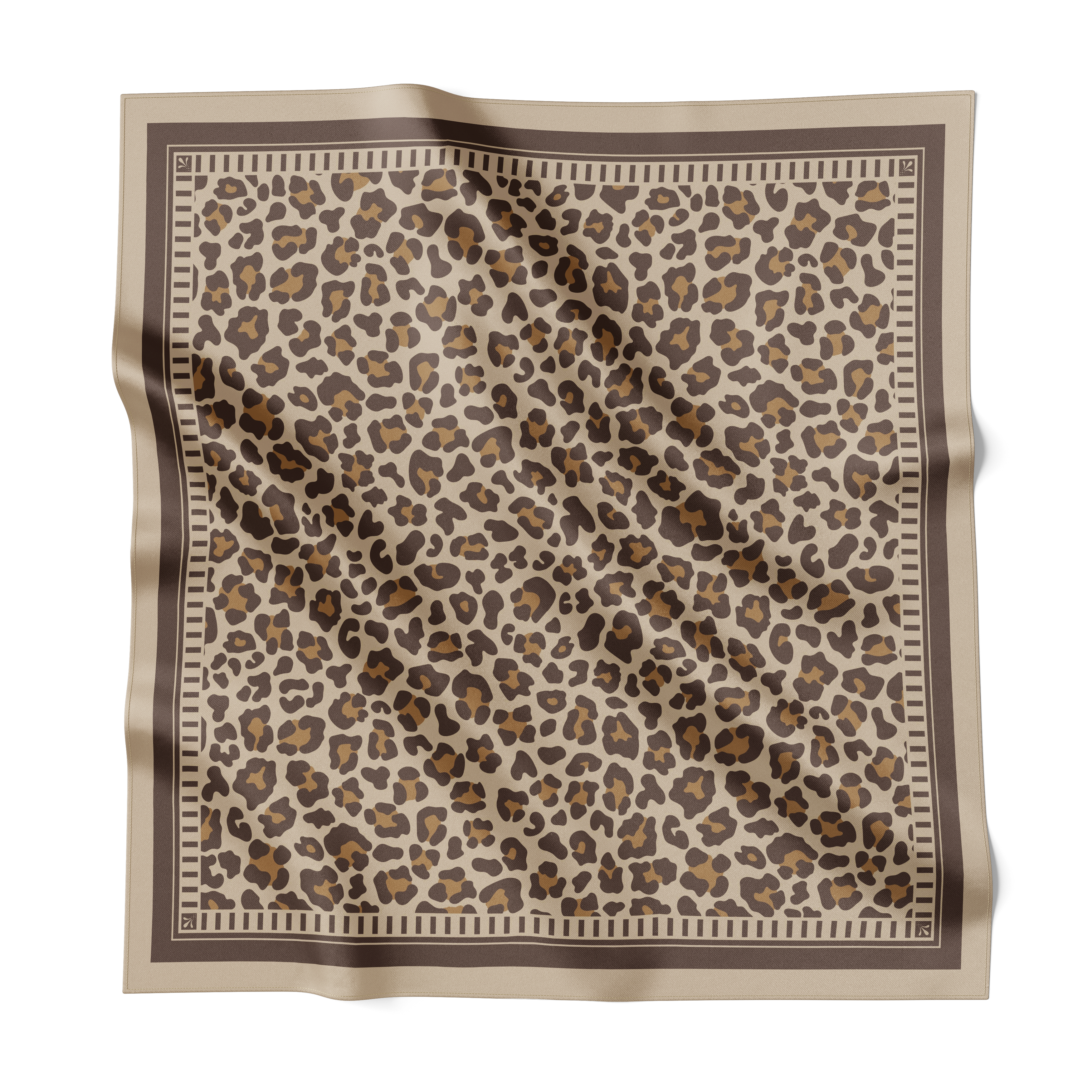 Leopard Print - Timeless Elegance Silk Scarf 90